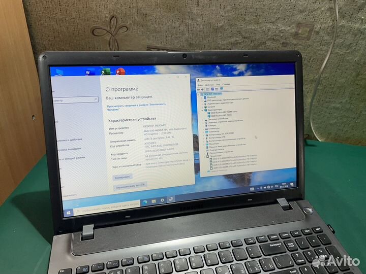 Ноутбук Samsung 4 ядра для игр и работы