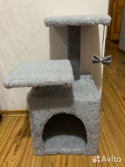 Когтеточка домик для кошки