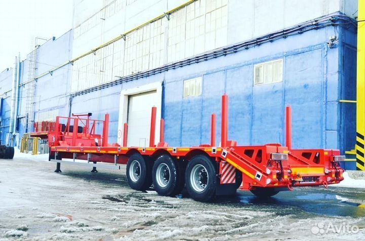Полуприцеп трал (тяжеловоз) Политранс ТСП 94163, 2023