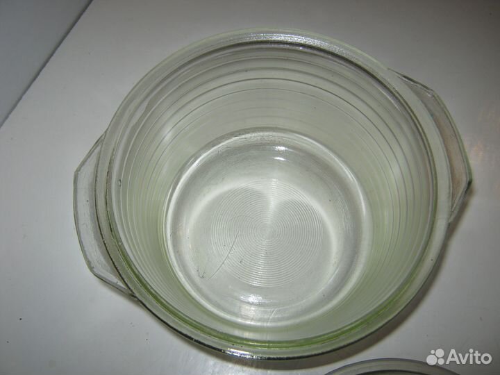 Кастрюля из стекла 1.7 литра + крышка