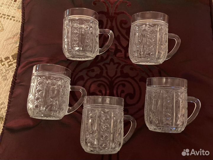 Кружка хрустальная