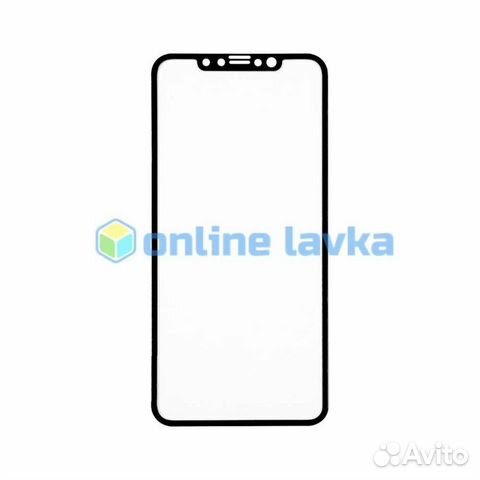 Защитное стекло для iPhone Xs Max, 11 Pro Max Red