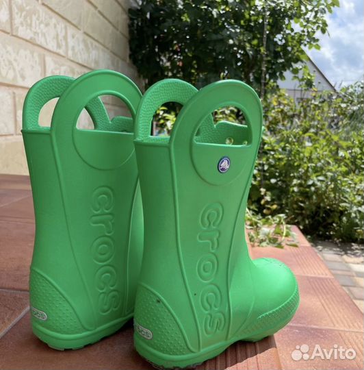 Резиновые сапоги crocs c10