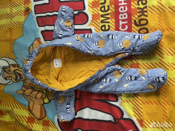 Комбинезон теплый 74 80