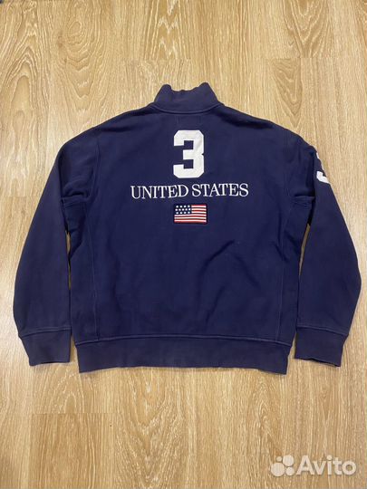 Зип олимпийка polo ralph lauren united states L