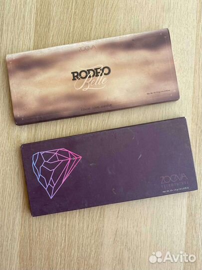 Палетки проф теней Zoeva