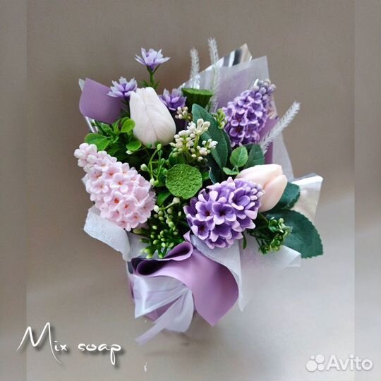 Букеты, выпускной, мыло ручной работы
