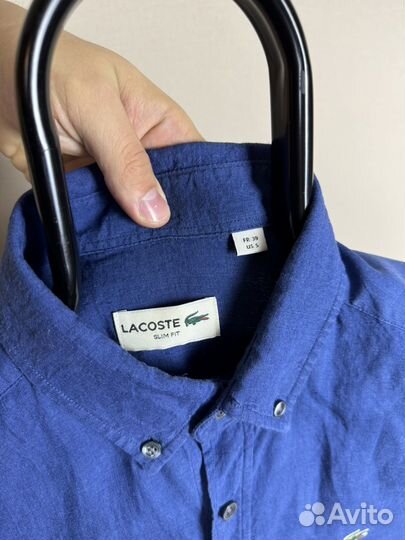 Lacoste льняная рубашка