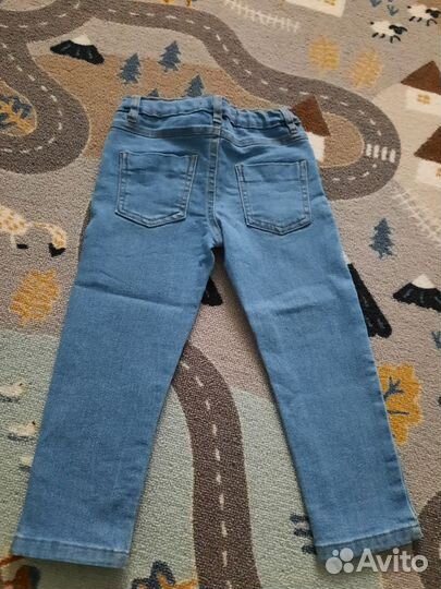Джинсы на мальчика 98