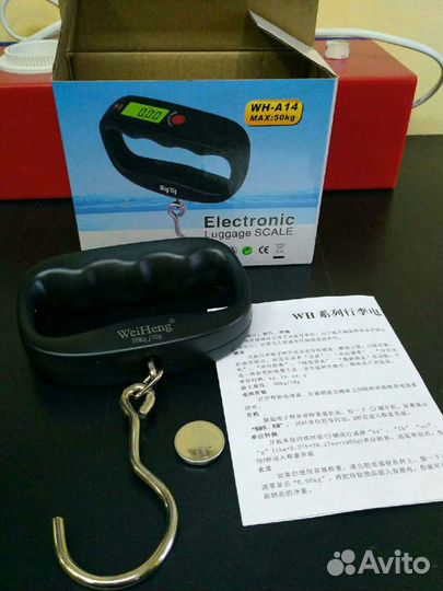 Электронные весы с крючком WH-A14