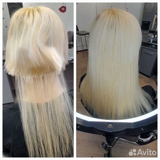 Наращивание волос у Екатерины