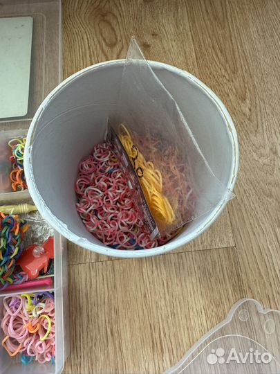 2 больших набора резиночек для плетения