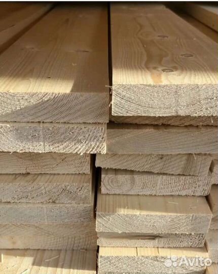 Доска обрезная ель, сосна