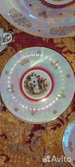 Чайный сервиз, фарфор, гдр (