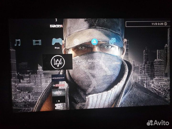 Sony PS3 Super slim прошитая 500 Gb + 60 игр