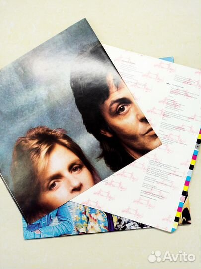 1st UK Poster NM Paul McCartney Wings London Town