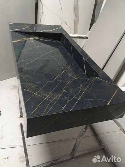 Раковина под камень из керамогранита