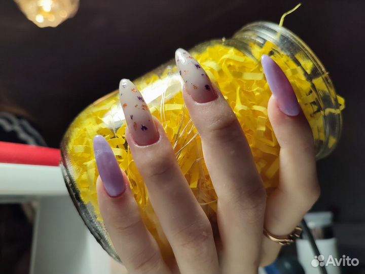 Маникюр с покрытием гель-лаком