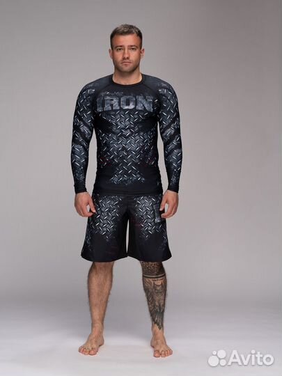 Рашгард для мма и единоборств iron взрослый