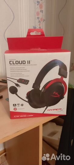 Игровые наушники hyperx cloud 2