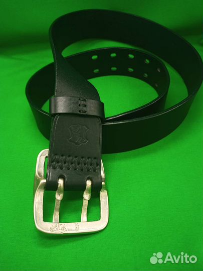Кожанный ремень ручной работы