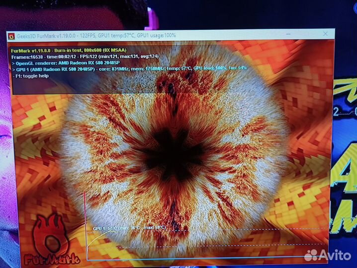 Игровой Комп i3 9100 RX580/8Gb+DDR4+SSD +HDD+Моник