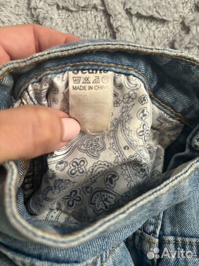 Джинсовые шорты levis бу