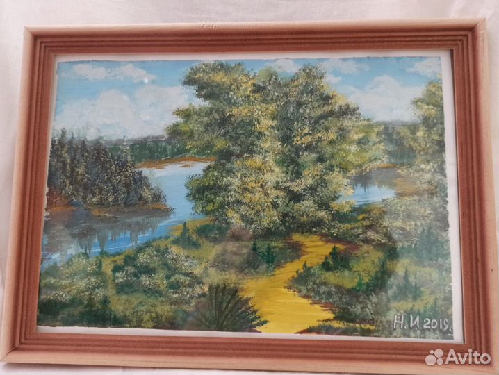 Картина.гуашь