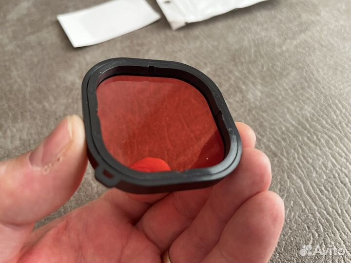 Фильтр для бокса GoPro Hero 9,10,11(Красный)