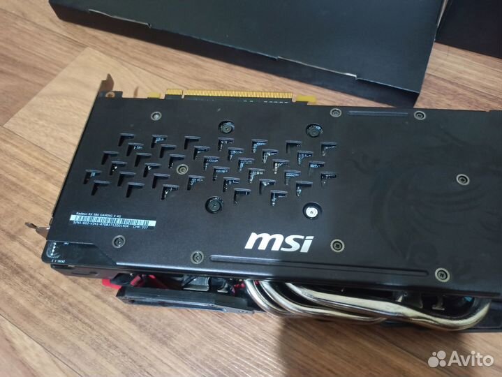 Видеокарта MSI Radeon RX580