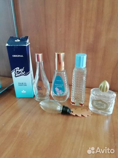 Флаконы от винтажных духов