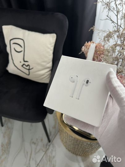 Оригинальные наушники Airpods 2