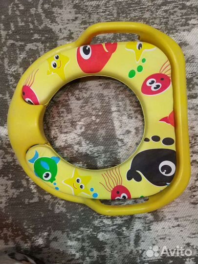 Горшок детский babyton с сидушкой на унитазу