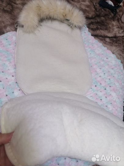 Конверт зимний на овчине