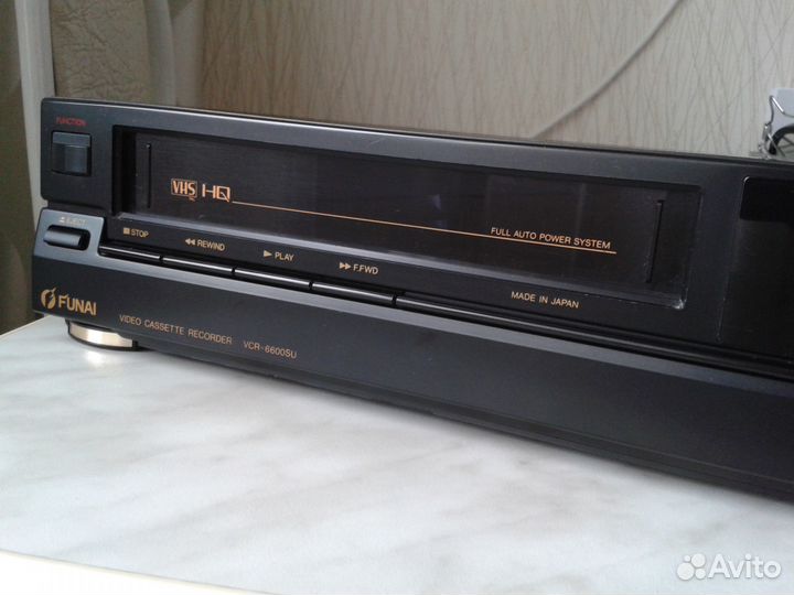 Продам видеомагнитофон Funai (Япония) на запчасти