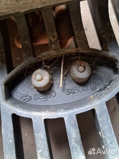 Решётка радиатора Hyundai Sonata 3