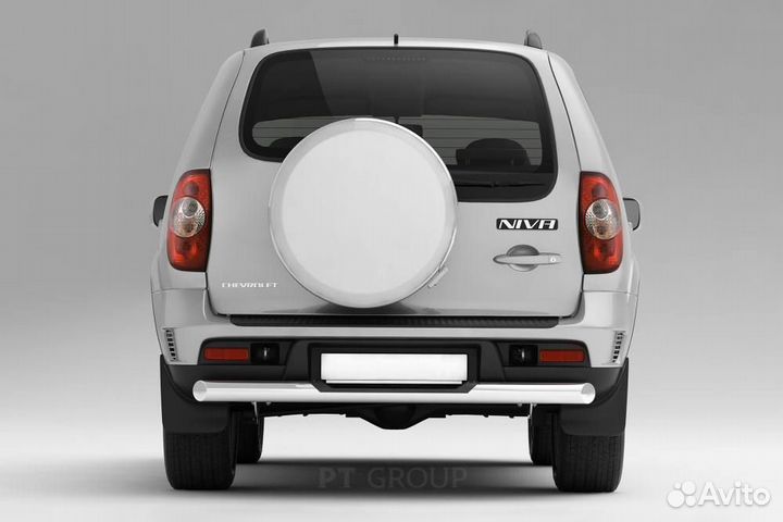 Защита заднего бампера Niva Chevrolet, LADA Travel