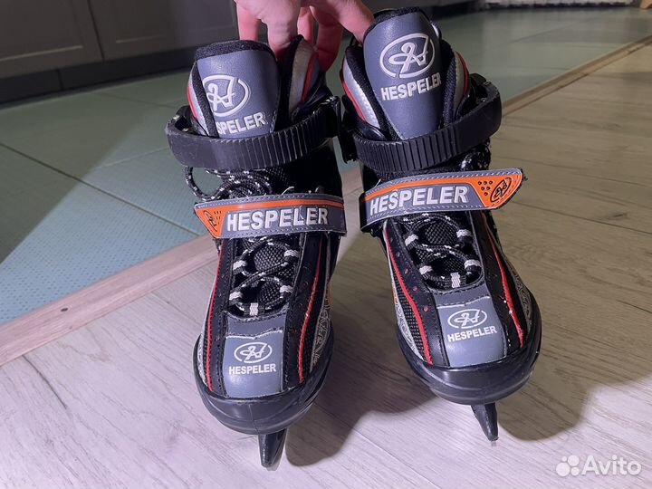 Коньки детские развижные 31-34