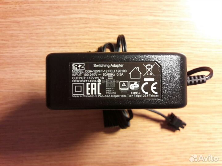 Бп для модема iRZ RU41u DSA-12PFT-12