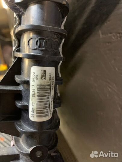 Радиатор охлаждения двигателя Audi A4 B8 CNC 2012