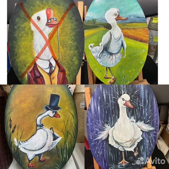 Картина маслом на холсте