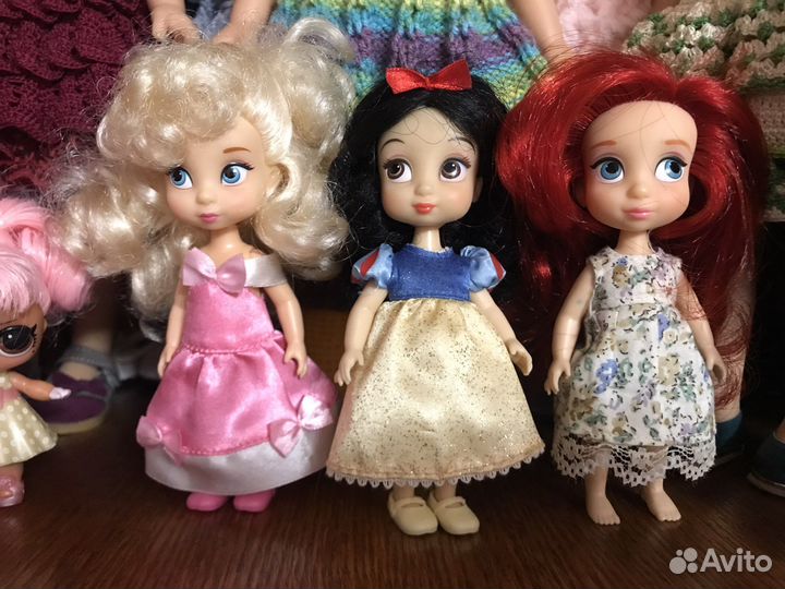 Куклы mini disney animator