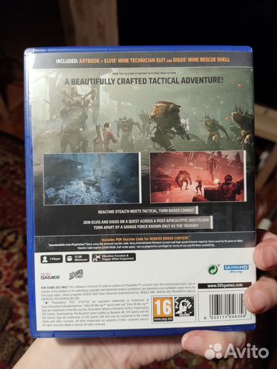 Miasma chronicles ps5 диск бу