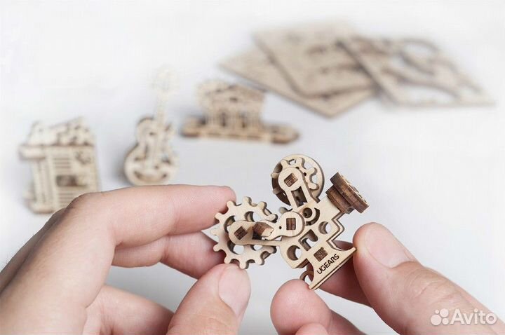 Фиджеты Творчество (4 шт.) (Ugears)