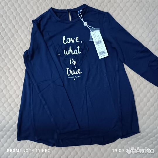 Кофта для девочки 10-12лет Original Marines