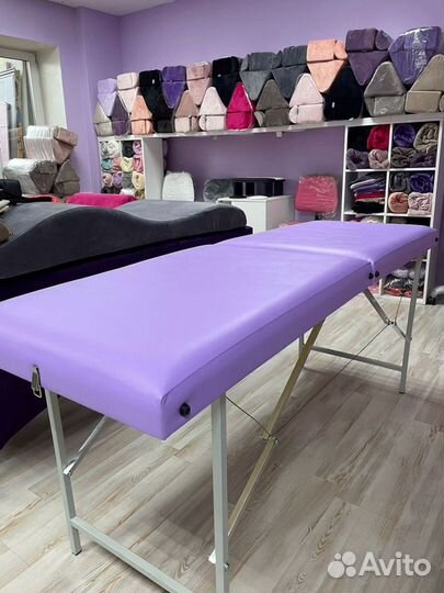 Кушетка с двойным поролом складная