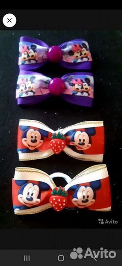 Бантики для волос