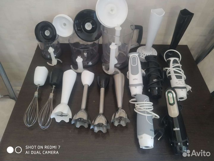 Блендер Браун насадки запчасти моторы. Б/у. Новые