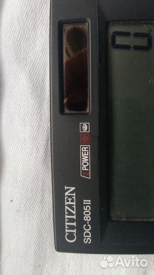 Калькулятор Citizen SDC-805 II