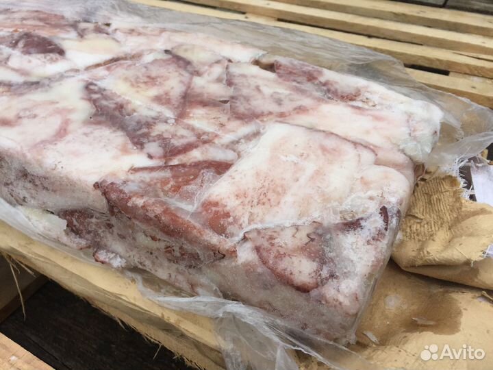 Кальмар тушка неочищенный